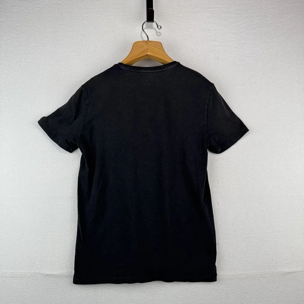 Polo Ralph Lauren Mens M Quality Goods T-Shirt Black RL 5th Avenue Custom Fit